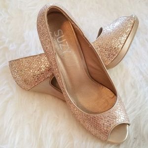 Sparkly heels